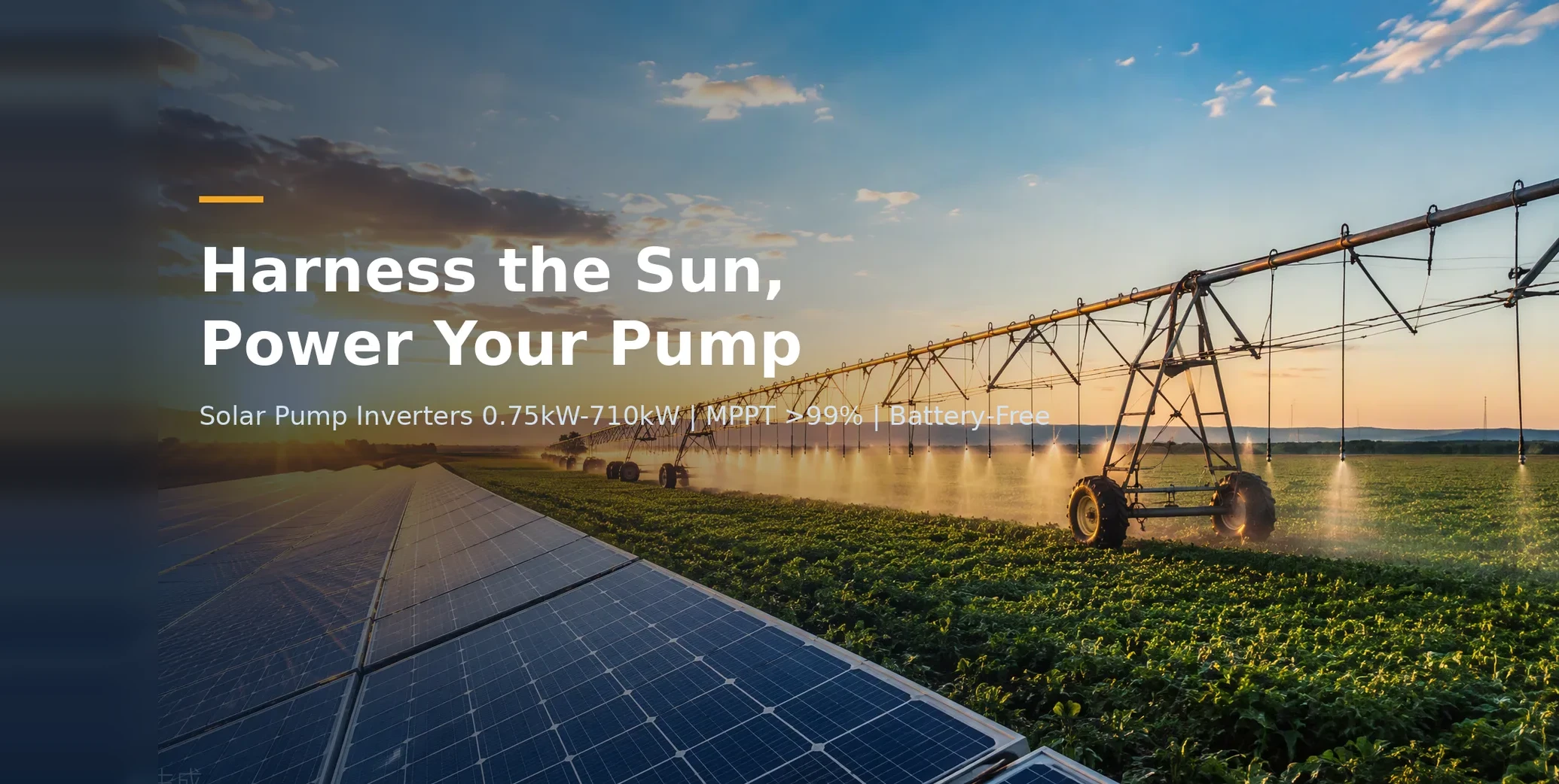 Solar Pump Inverter - Harness the Sun, Power Your Pump