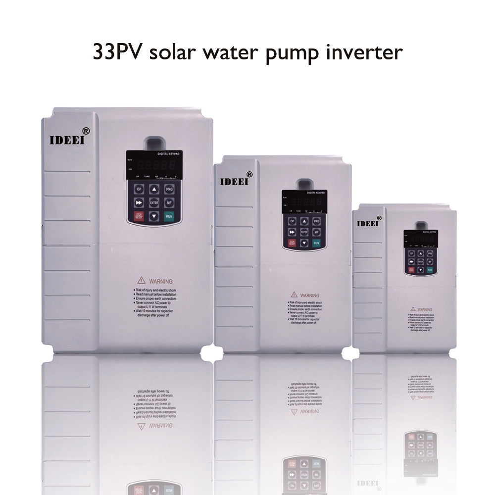 33PV Solar Pump Inverter 75kW-110kW MPPT VFD 3-Phase 400V
