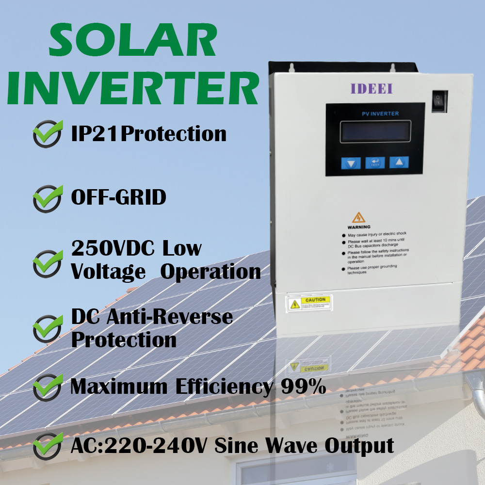 QB-Hi 4-11kW Off-Grid Solar Inverter 220V Single Phase view 3