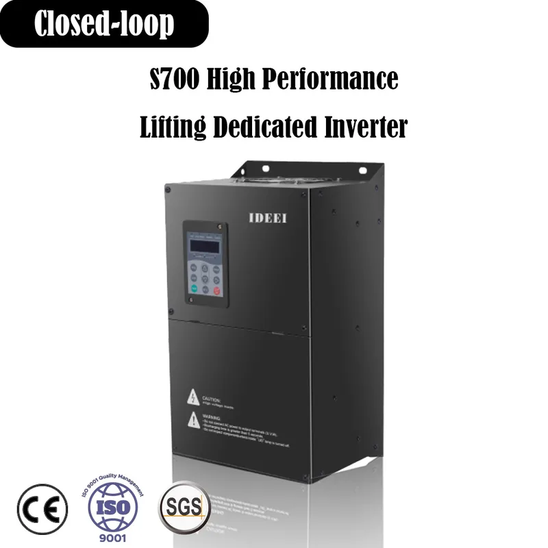 IDEEI S700 Lifting Dedicated Inverter 0.4-315KW Crane VFD view 2