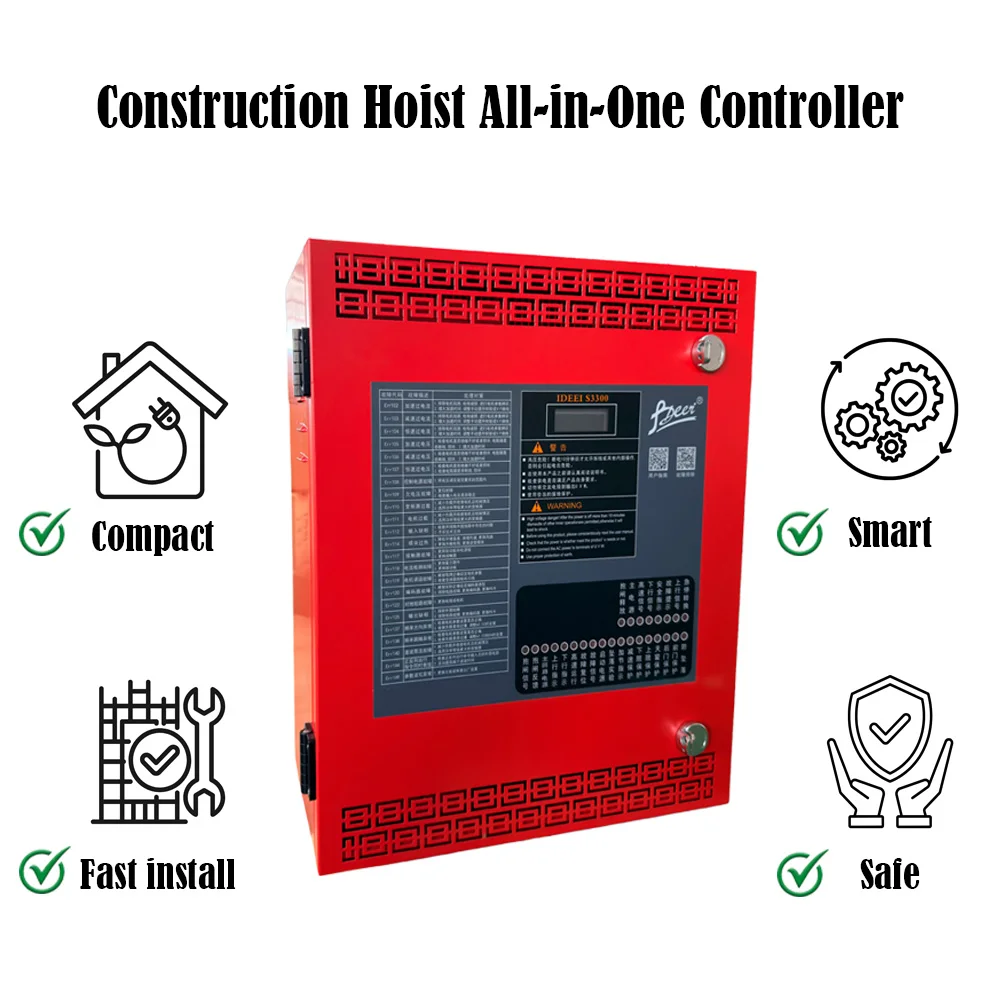 IDEEI S3300 Construction Hoist All-in-One Controller 0.75-90kW view 4