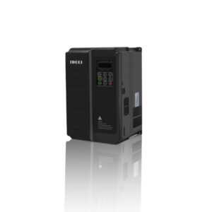 3300 1 IDEEI 3300 general purpose vector VFD front and side view with control keypad